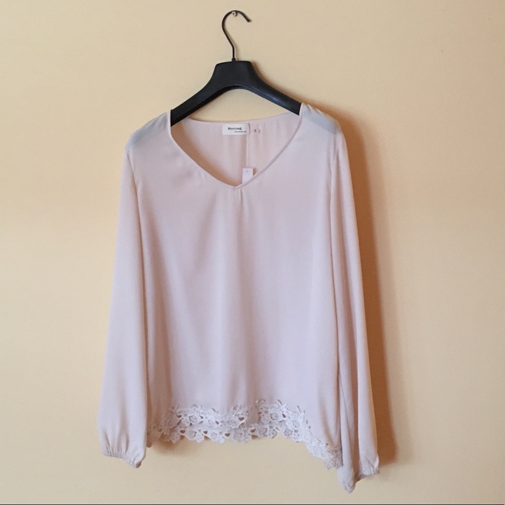 Rhyme Cream Blouse